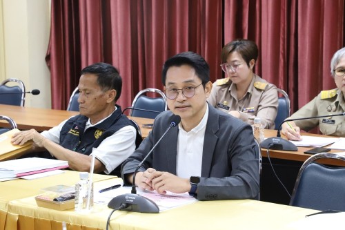 ทน.แม่สอด จัดประชุมเพื่อพิจารณาร่างแผนพัฒนาท้องถิ่น (พ.ศ.2566 - 2570) เพิ่มเติม ครั้งที่ 4/2568