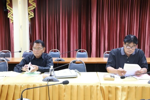 ทน.แม่สอด จัดประชุมเพื่อพิจารณาร่างแผนพัฒนาท้องถิ่น (พ.ศ.2566 - 2570) เพิ่มเติม ครั้งที่ 4/2568