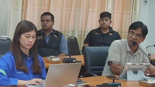 ทน.แม่สอด จัดประชุมรายงานความคืบหน้าของโครงการบริหารจัดการและกำจัดขยะมูลฝอย และผลิตกระแสไฟฟ้าขนาดเล็กมากโดยใช้ขยะชุมชนเป็นเชื้อเพลิง ครั้งที่ 1/2569