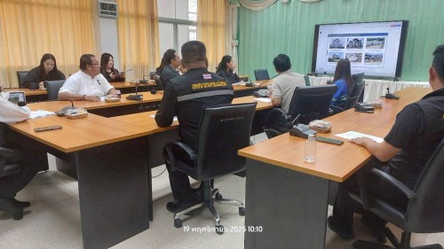 ทน.แม่สอด จัดประชุมรายงานความคืบหน้าของโครงการบริหารจัดการและกำจัดขยะมูลฝอย และผลิตกระแสไฟฟ้าขนาดเล็กมากโดยใช้ขยะชุมชนเป็นเชื้อเพลิง ครั้งที่ 1/2569