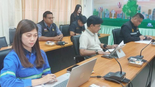 ทน.แม่สอด จัดประชุมรายงานความคืบหน้าของโครงการบริหารจัดการและกำจัดขยะมูลฝอย และผลิตกระแสไฟฟ้าขนาดเล็กมากโดยใช้ขยะชุมชนเป็นเชื้อเพลิง ครั้งที่ 1/2569