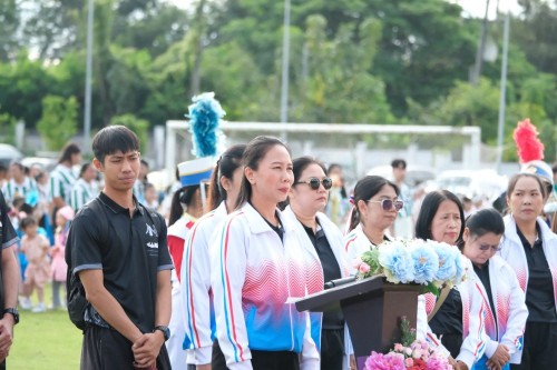 เทศบาลนครแม่สอด เข้าร่วมพิธีเปิดการแข่งขันกีฬาสีภายในของนักเรียนโรงเรียนเทศบาลวัดชุมพลคีรี ประจำปีการศึกษา 2568