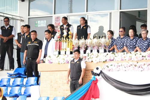 เทศบาลนครแม่สอด เข้าร่วมพิธีเปิดการแข่งขันกีฬาสีภายในของนักเรียนโรงเรียนเทศบาลวัดชุมพลคีรี ประจำปีการศึกษา 2568