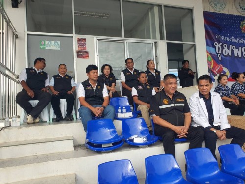 เทศบาลนครแม่สอด เข้าร่วมพิธีเปิดการแข่งขันกีฬาสีภายในของนักเรียนโรงเรียนเทศบาลวัดชุมพลคีรี ประจำปีการศึกษา 2568