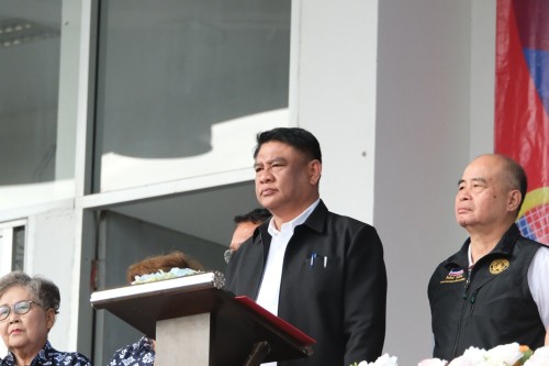 เทศบาลนครแม่สอด เข้าร่วมพิธีเปิดการแข่งขันกีฬาสีภายในของนักเรียนโรงเรียนเทศบาลวัดชุมพลคีรี ประจำปีการศึกษา 2568