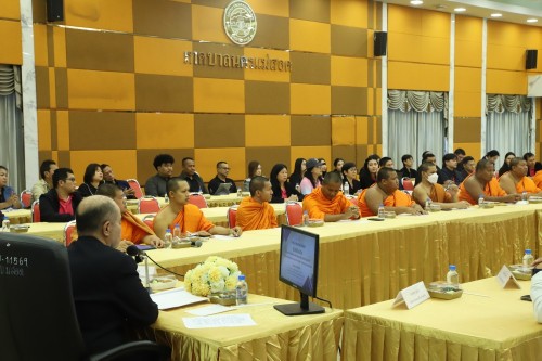 ทน.แม่สอด ให้การต้อนรับคณะมหาวิทยาลัยมหาจุฬาลงกรณราชวิทยาลัย วิทยาเขตนครสวรรค์