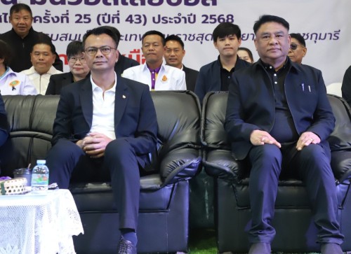 ทน.แม่สอด ร่วมงานแถลงข่าว ร่วมพิธีเปิด และร่วมแข่งขันกีฬาวิทยุการบิน ฯ มินิวอลเลย์บอล ชิงชนะเลิศแห่งประเทศไทย ครั้งที่ 25 (ปีที่ 43) ประจำปี 2568 ชิงถ้วยพระราชทานสมเด็จพระกนิษฐา ธิราชเจ้า กรมสมเด็จพระเทพรัตนราชสุดา ฯ สยามบรมราชกุมารี