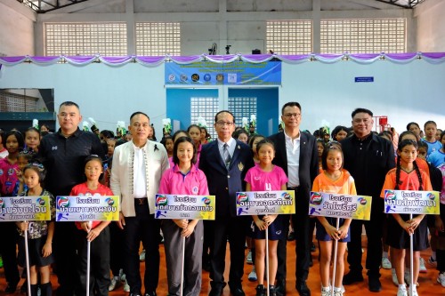 ทน.แม่สอด ร่วมงานแถลงข่าว ร่วมพิธีเปิด และร่วมแข่งขันกีฬาวิทยุการบิน ฯ มินิวอลเลย์บอล ชิงชนะเลิศแห่งประเทศไทย ครั้งที่ 25 (ปีที่ 43) ประจำปี 2568 ชิงถ้วยพระราชทานสมเด็จพระกนิษฐา ธิราชเจ้า กรมสมเด็จพระเทพรัตนราชสุดา ฯ สยามบรมราชกุมารี