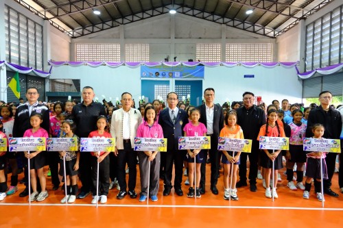 ทน.แม่สอด ร่วมงานแถลงข่าว ร่วมพิธีเปิด และร่วมแข่งขันกีฬาวิทยุการบิน ฯ มินิวอลเลย์บอล ชิงชนะเลิศแห่งประเทศไทย ครั้งที่ 25 (ปีที่ 43) ประจำปี 2568 ชิงถ้วยพระราชทานสมเด็จพระกนิษฐา ธิราชเจ้า กรมสมเด็จพระเทพรัตนราชสุดา ฯ สยามบรมราชกุมารี