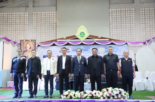 ทน.แม่สอด ร่วมงานแถลงข่าว ร่วมพิธีเปิด และร่วมแข่งขันกีฬาวิทยุการบิน ฯ มินิวอลเลย์บอล ชิงชนะเลิศแห่งประเทศไทย ครั้งที่ 25 (ปีที่ 43) ประจำปี 2568 ชิงถ้วยพระราชทานสมเด็จพระกนิษฐา ธิราชเจ้า กรมสมเด็จพระเทพรัตนราชสุดา ฯ สยามบรมราชกุมารี