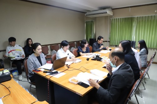 ทน.แม่สอด จัดการประชุมคณะกรรมการบริหารจัดการความเสี่ยง เทศบาลนครแม่สอด