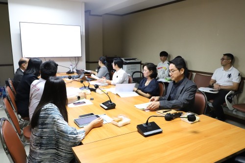 ทน.แม่สอด จัดการประชุมคณะกรรมการบริหารจัดการความเสี่ยง เทศบาลนครแม่สอด