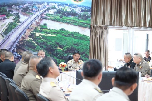 ทน.แม่สอด เข้าร่วมการประชุมสรุปผลการตรวจพื้นที่เตรียมการรับเสด็จ สมเด็จพระกนิษฐาธิราชเจ้า กรมสมเด็จพระเทพรัตนราชสุดา ฯ สยามบรมราชกุมารี