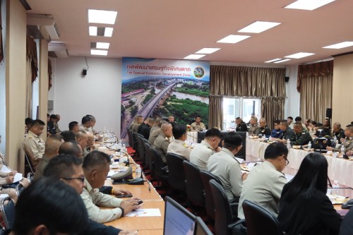 ทน.แม่สอด เข้าร่วมการประชุมสรุปผลการตรวจพื้นที่เตรียมการรับเสด็จ สมเด็จพระกนิษฐาธิราชเจ้า กรมสมเด็จพระเทพรัตนราชสุดา ฯ สยามบรมราชกุมารี