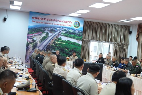 ทน.แม่สอด เข้าร่วมการประชุมสรุปผลการตรวจพื้นที่เตรียมการรับเสด็จ สมเด็จพระกนิษฐาธิราชเจ้า กรมสมเด็จพระเทพรัตนราชสุดา ฯ สยามบรมราชกุมารี