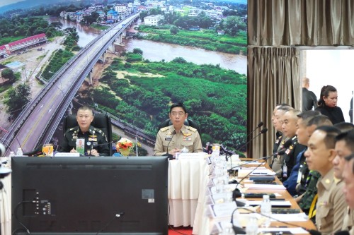 ทน.แม่สอด เข้าร่วมการประชุมสรุปผลการตรวจพื้นที่เตรียมการรับเสด็จ สมเด็จพระกนิษฐาธิราชเจ้า กรมสมเด็จพระเทพรัตนราชสุดา ฯ สยามบรมราชกุมารี