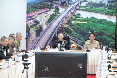 ทน.แม่สอด เข้าร่วมการประชุมสรุปผลการตรวจพื้นที่เตรียมการรับเสด็จ สมเด็จพระกนิษฐาธิราชเจ้า กรมสมเด็จพระเทพรัตนราชสุดา ฯ สยามบรมราชกุมารี