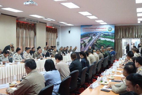 ทน.แม่สอด เข้าร่วมการประชุมสรุปผลการตรวจพื้นที่เตรียมการรับเสด็จ สมเด็จพระกนิษฐาธิราชเจ้า กรมสมเด็จพระเทพรัตนราชสุดา ฯ สยามบรมราชกุมารี