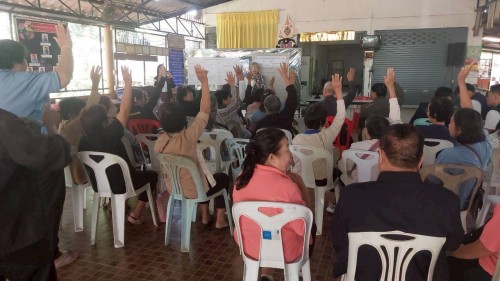 ทน.แม่สอด จัดทำแผนพัฒนาชุมชน ปีงบประมาณ 2569 ของชุมชนสักทอง เพื่อรับฟังปัญหาความต้องการของประชาชน