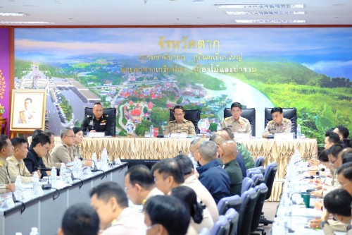 ทน.แม่สอด เข้าร่วมการประชุมหัวหน้าส่วนราชการ หัวหน้าหน่วยงานรัฐวิสาหกิจ สังกัดกระทรวงมหาดไทย นายอำเภอ และผู้ที่เกี่ยวข้อง และประชุมคณะกรมการจังหวัดตาก หัวหน้าส่วนราชการ และผู้ที่เกี่ยวข้อง ครั้งที่ 11/2568 ประจำเดือนพฤศจิกายน 2568