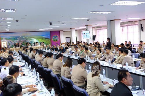 ทน.แม่สอด เข้าร่วมการประชุมหัวหน้าส่วนราชการ หัวหน้าหน่วยงานรัฐวิสาหกิจ สังกัดกระทรวงมหาดไทย นายอำเภอ และผู้ที่เกี่ยวข้อง และประชุมคณะกรมการจังหวัดตาก หัวหน้าส่วนราชการ และผู้ที่เกี่ยวข้อง ครั้งที่ 11/2568 ประจำเดือนพฤศจิกายน 2568