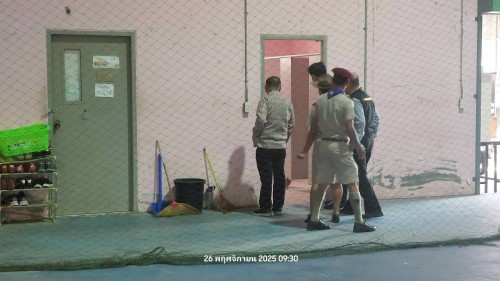 ทน.แม่สอด ลงพื้นที่ตรวจเยี่ยมและสำรวจเพื่อเตรียมซ่อมแซมระบบสาธารณูปโภคในโรงเรียนกีฬาเทศบาลนครแม่สอด