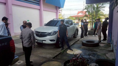 ทน.แม่สอด ลงพื้นที่ตรวจเยี่ยมและสำรวจเพื่อเตรียมซ่อมแซมระบบสาธารณูปโภคในโรงเรียนกีฬาเทศบาลนครแม่สอด