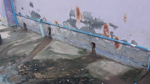 ทน.แม่สอด ลงพื้นที่ตรวจเยี่ยมและสำรวจเพื่อเตรียมซ่อมแซมระบบสาธารณูปโภคในโรงเรียนกีฬาเทศบาลนครแม่สอด