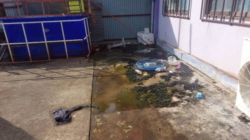 ทน.แม่สอด ลงพื้นที่ตรวจเยี่ยมและสำรวจเพื่อเตรียมซ่อมแซมระบบสาธารณูปโภคในโรงเรียนกีฬาเทศบาลนครแม่สอด