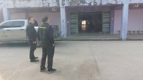 ทน.แม่สอด ลงพื้นที่ตรวจเยี่ยมและสำรวจเพื่อเตรียมซ่อมแซมระบบสาธารณูปโภคในโรงเรียนกีฬาเทศบาลนครแม่สอด