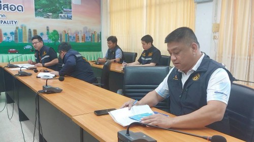 ทน.แม่สอด ร่วมให้การต้อนรับคณะจากสำนักงานอัยการคุ้มครองสิทธิและช่วยเหลือทางกฎหมายและการบังคับคดีจังหวัดตาก (สาขาแม่สอด)