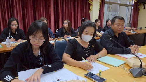 ทน.แม่สอด จัดการประชุมเร่งรัดติดตามนโยบายและพัฒนาคุณภาพการศึกษาฯ โรงเรียนในสังกัดเทศบาลนครแม่สอด