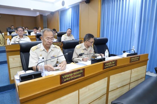 สภาเทศบาลนครแม่สอด จัดประชุมสภาเทศบาลนครแม่สอด สมัยประชุมวิสามัญ สมัยที่ 4 ประจำปี 2568