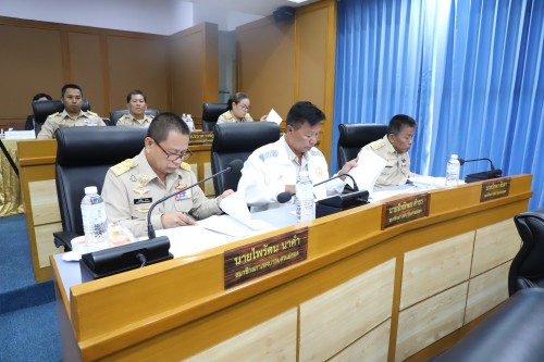 สภาเทศบาลนครแม่สอด จัดประชุมสภาเทศบาลนครแม่สอด สมัยประชุมวิสามัญ สมัยที่ 4 ประจำปี 2568