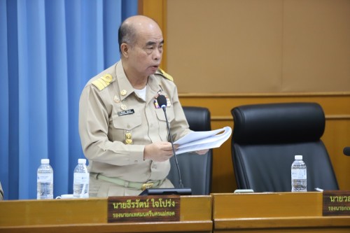 สภาเทศบาลนครแม่สอด จัดประชุมสภาเทศบาลนครแม่สอด สมัยประชุมวิสามัญ สมัยที่ 4 ประจำปี 2568