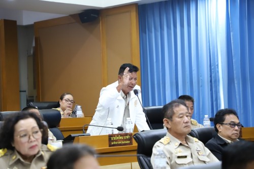 สภาเทศบาลนครแม่สอด จัดประชุมสภาเทศบาลนครแม่สอด สมัยประชุมวิสามัญ สมัยที่ 4 ประจำปี 2568