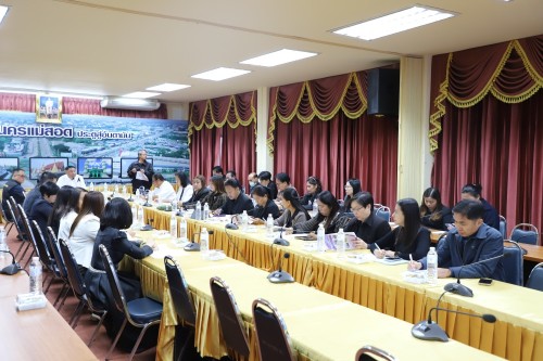 เทศบาลนครแม่สอด จัดประชุมหัวหน้าส่วนราชการ ครั้งที่ 9/2568 ประจำเดือนพฤศจิกายน พ.ศ.2568 