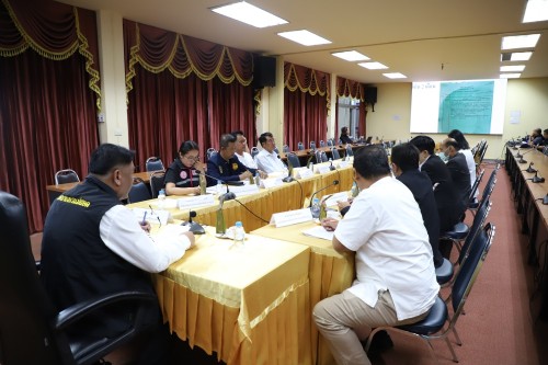 ทน.แม่สอด จัดประชุมการดำเนินการช่วยเหลือประชาชนขององค์กรปกครองส่วนท้องถิ่นเทศบาลนครแม่สอด