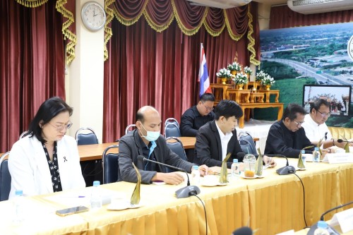 ทน.แม่สอด จัดประชุมการดำเนินการช่วยเหลือประชาชนขององค์กรปกครองส่วนท้องถิ่นเทศบาลนครแม่สอด