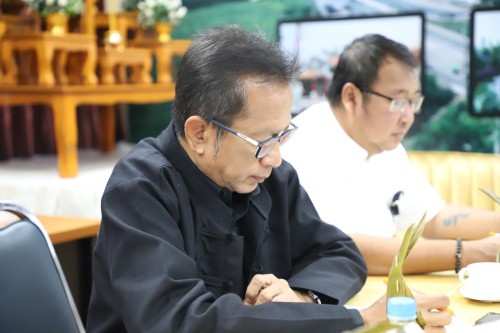 ทน.แม่สอด จัดประชุมการดำเนินการช่วยเหลือประชาชนขององค์กรปกครองส่วนท้องถิ่นเทศบาลนครแม่สอด