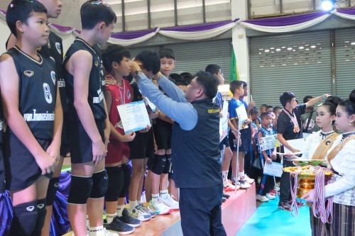 ทน.แม่สอด ร่วมพิธีปิดการแข่งขันกีฬาวิทยุการบิน ฯ มินิวอลเลย์บอล ชิงชนะเลิศแห่งประเทศไทย ครั้งที่ 25 (ปีที่ 43) ประจำปี 2568 ชิงถ้วยพระราชทานสมเด็จพระกนิษฐาธิราชเจ้า กรมสมเด็จพระเทพรัตนราชสุดา ฯ สยามบรมราชกุมารี