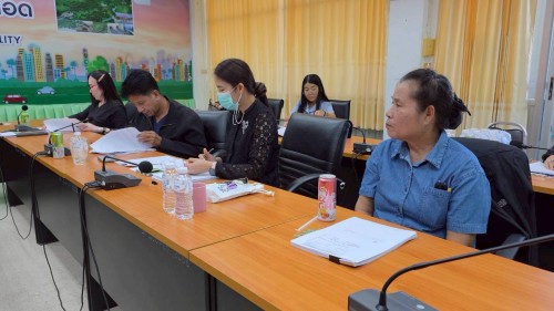 ทน.แม่สอด จัดประชุมคณะอนุกรรมการสนับสนุนการจัดบริการดูแลระยะยาวสำหรับผู้สูงอายุและผู้พิการที่มีภาวะพึ่งพิงเทศบาลนครแม่สอด