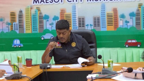 ทน.แม่สอด จัดประชุมคณะอนุกรรมการสนับสนุนการจัดบริการดูแลระยะยาวสำหรับผู้สูงอายุและผู้พิการที่มีภาวะพึ่งพิงเทศบาลนครแม่สอด