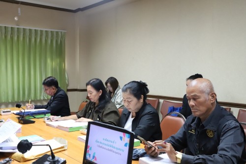 ทน.แม่สอด จัดประชุมคณะกรรมการติดตามและประเมินผลแผนพัฒนาเทศบาลนครแม่สอด 