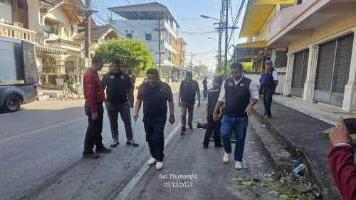 ทน.แม่สอด ลงพื้นที่บูรณาการร่วมกับเรือนจำอำเภอแม่สอดดำเนินการขุดลอกท่อระบายน้ำบริเวณหน้าวัดดอนไชยถึงบริเวณวงเวียนหอนาฬิกา