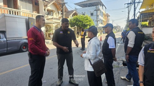 ทน.แม่สอด ลงพื้นที่บูรณาการร่วมกับเรือนจำอำเภอแม่สอดดำเนินการขุดลอกท่อระบายน้ำบริเวณหน้าวัดดอนไชยถึงบริเวณวงเวียนหอนาฬิกา