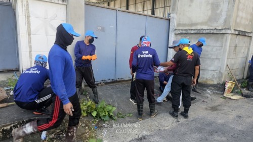 ทน.แม่สอด ลงพื้นที่บูรณาการร่วมกับเรือนจำอำเภอแม่สอดดำเนินการขุดลอกท่อระบายน้ำบริเวณหน้าวัดดอนไชยถึงบริเวณวงเวียนหอนาฬิกา