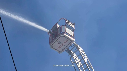 ทน.แม่สอด ลงพื้นที่ระงับเหตุอัคคีภัย ชุมชนอิสลามในเขตพื้นที่เทศบาลนครแม่สอด 