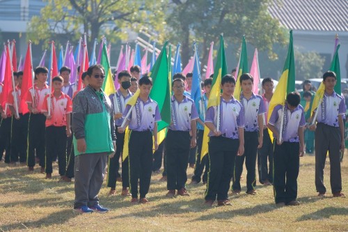 ทน.แม่สอด ร่วมพิธีเปิดการแข่งขันกีฬาสี มณีไพรสณฑ์ เกมส์ การแข่งขันกีฬา – กรีฑานักเรียน ของโรงเรียนเทศบาลวัดมณีไพรสณฑ์ ปีการศึกษา 2568