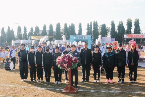 ทน.แม่สอด ร่วมพิธีเปิดการแข่งขันกีฬาสีภายใน “บุญญาวาสเกมส์” ของโรงเรียนเทศบาลวัดบุญญาวาส ประจำปีการศึกษา 2568